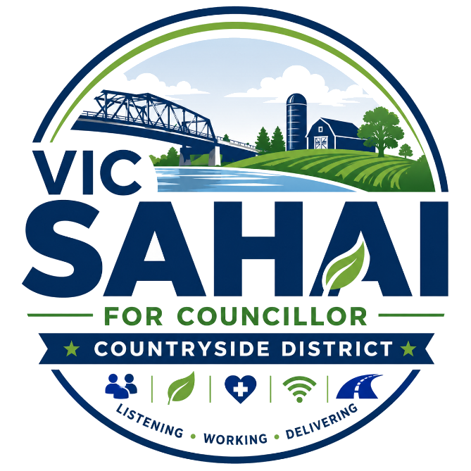Vic Sahai for Councillor logo